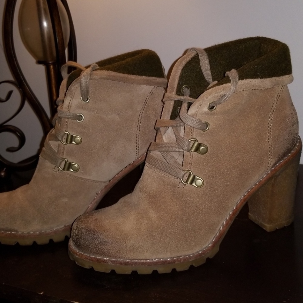UGG suede ankle boots